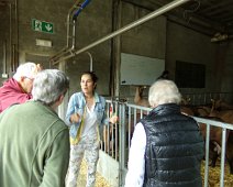 Ciara, our hostess at Agriturismo Deviscio. Ciara, our hostess at Agriturismo Deviscio, tells us about her goats and her farm.