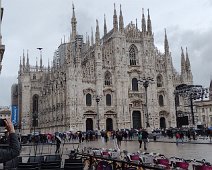 The cathedral Milan. The cathedral Milan is dedicated to the Nativity of St. Mary & it is the seat of the Archbishop. The cathedral took nearly six centuries to complete:...