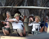 Game Viewing A 9-passenger, stepped seating jeep was our usual mode of 