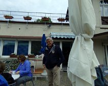 Marco, President of the private Lecco Rowing Club. Marco, President of the private Lecco Rowing Club, treats us to a sit down and a drink at his club on Lake Como.