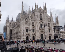 The cathedral Milan. The cathedral Milan is dedicated to the Nativity of St. Mary & it is the seat of the Archbishop. The cathedral took nearly six centuries to complete:...