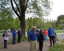 D03_A_Vigeland Our group of 24 enter Oslo'sVigeland Sculpture park & museum displaying the works of Gustav Vigeland.