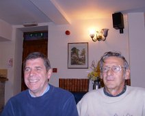 Roy and Jerry at Roy's House, White Gritt, Shropshire. Roy and Jerry at Roy's House, White Gritt, Shropshire.