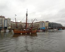 Another sailing ship in Bristol Harbour. The Matthew is a fabulous and faithful reconstruction of the boat used by John Cabot when he discovered Newfoundland in 1497. Another sailing ship in Bristol Harbour. The Matthew is a fabulous and faithful reconstruction of the boat used by John Cabot when he discovered Newfoundland in...