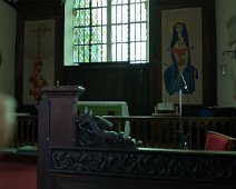 Holy Trinity Church in Minsterley, Shropshire. A dragon carving in the Holy Trinity Church in Minsterley, Shropshire. This photo is significant in that Paul's wife, Angelia, is interned at the St Lawrence...