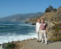 Al & Jerry on the California coast. November 2006 trip to California with Al & Sheila. Al & Jerry on the California coast.