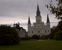 StLouis_Cathederal Christmas in New Orleans with Bryan and Peggy in 2001.