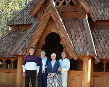 Al_Sheila_Mel_Ginel_Chapel June 2003 trip to Yellowstone National Park with Al and Sheila.