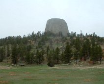 Devils_Tower1 June 2003 trip to Yellowstone National Park with Al and Sheila.